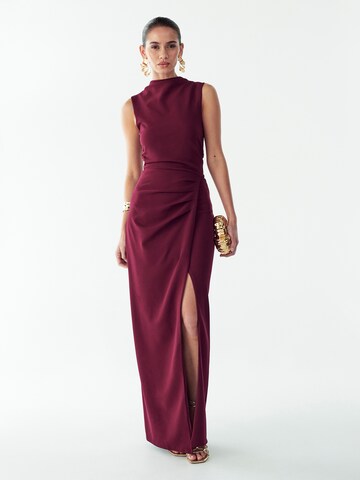 BWLDR Kleid in Rot: Vorderseite