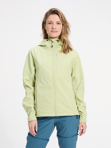 Human Nature Performance Jacket 'Quiches' in Green: front