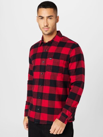 Regular fit Camicia di HOLLISTER in rosso: frontale