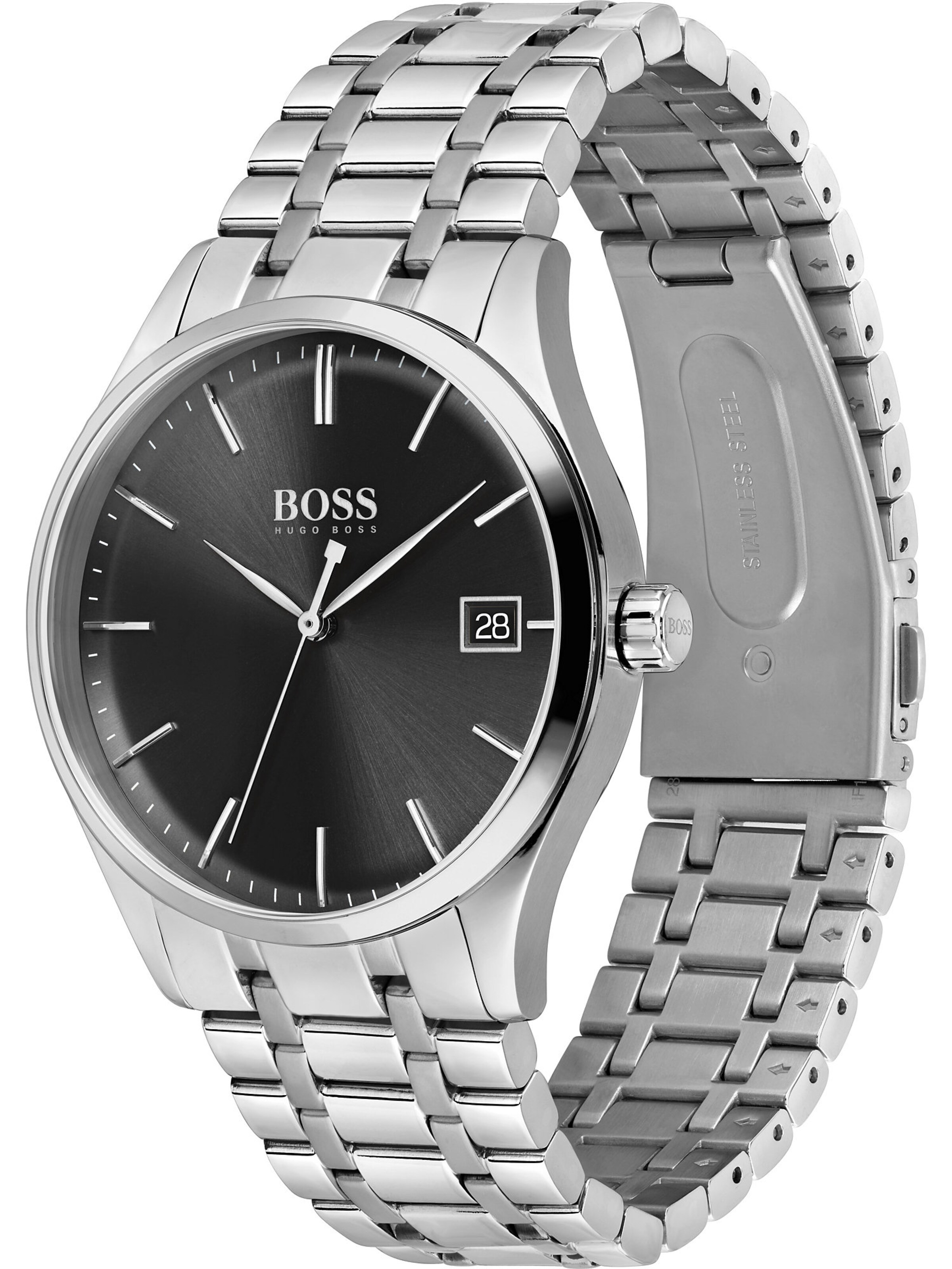 Hugo boss hotsell black officer watch
