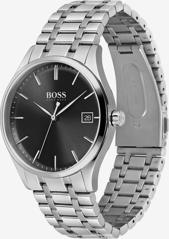 BOSS Uhr 'COMMISSIONER' in Silber