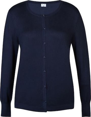 Cardigan 'Norma 106' ze-ze en bleu : devant