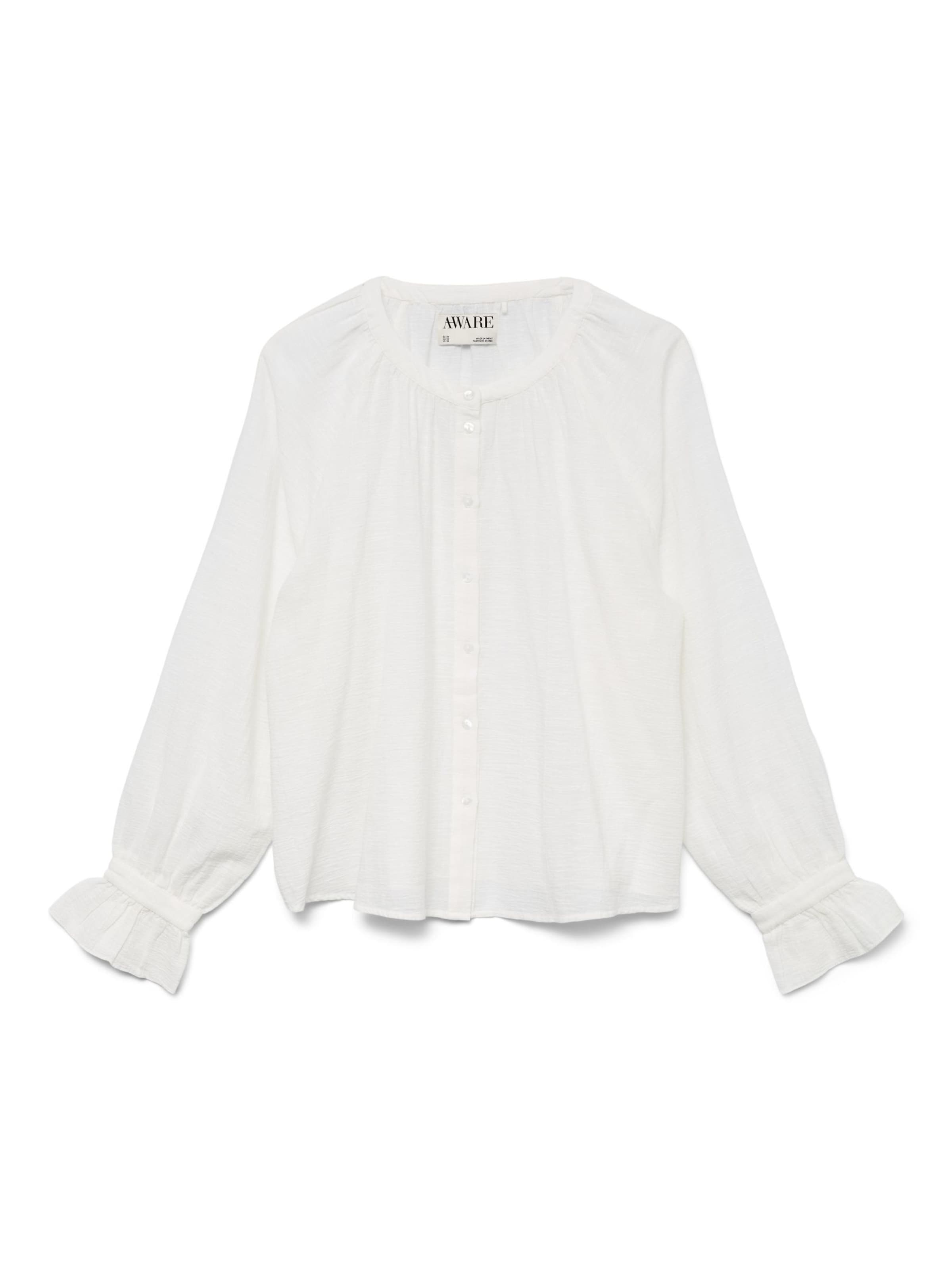 Camicia da donna 'VMPernilla' di VERO MODA in bianco: frontale