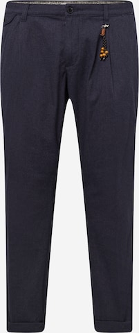 Jack & Jones Plus Chino Pants 'Iace Dylan' in Blue: front