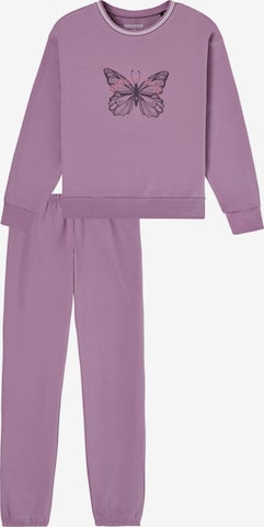 SCHIESSER Nachtkledij 'Nightwear' in Lila: voorkant