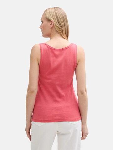 Haut TOM TAILOR en rouge