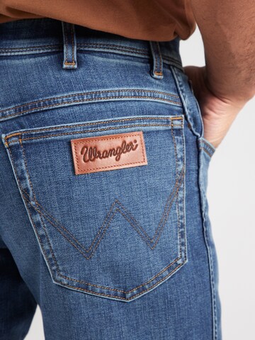 Slimfit Jeans 'TEXAS' de la WRANGLER pe albastru