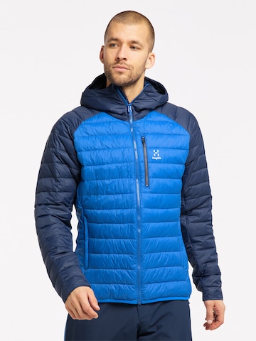 Haglöfs Outdoor jacket 'Spire Mimic' in Blue: front