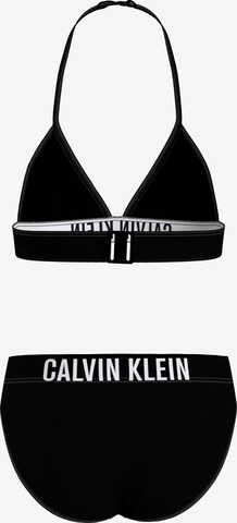 Calvin Klein Swimwear Triangel Bikini in Schwarz