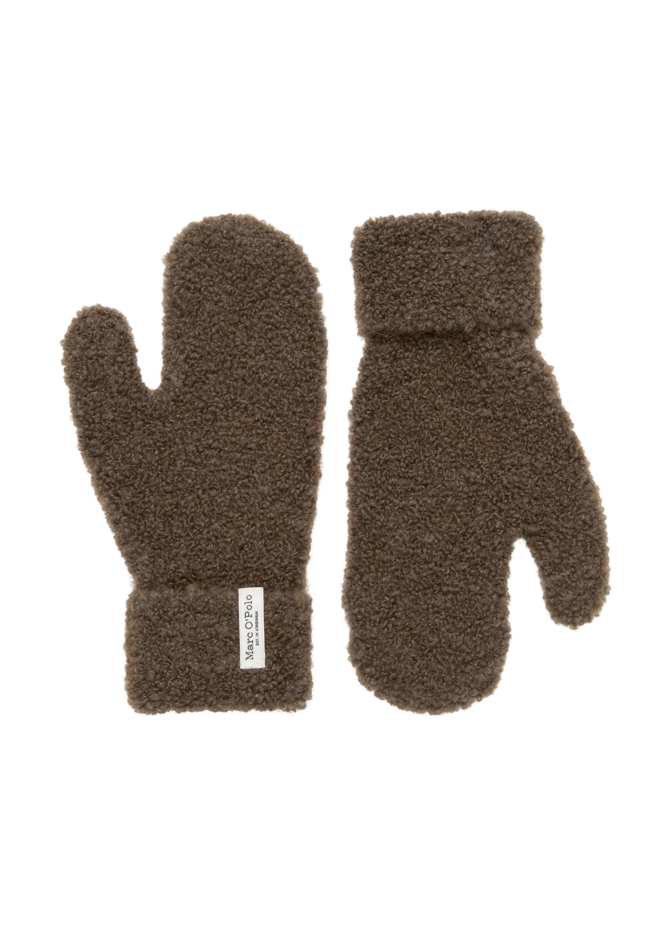 Marc O'Polo Fäustlinge in schoko, Produktansicht