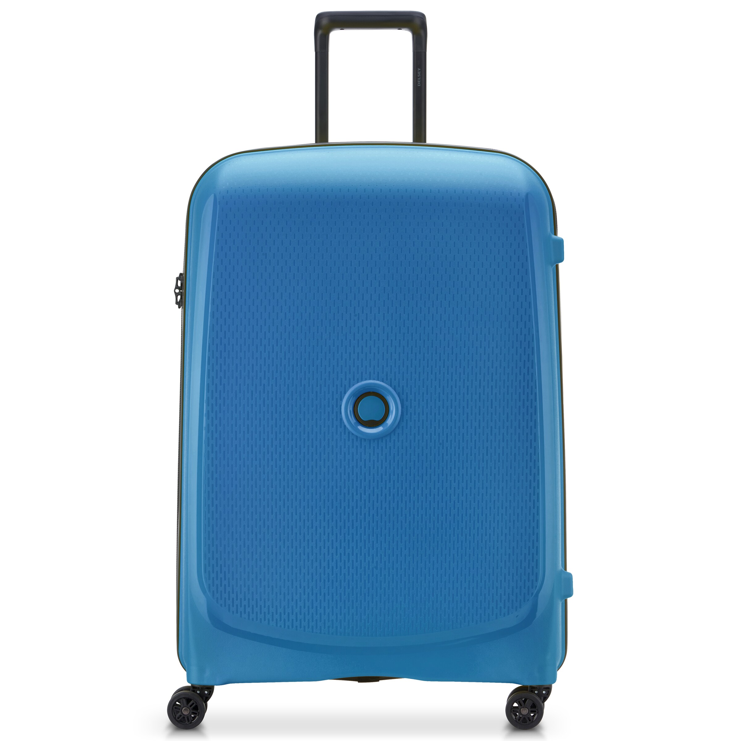 Trolley di Delsey Paris in blu: frontale