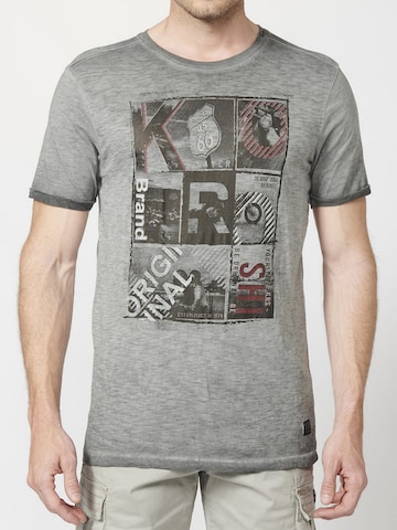 T-Shirt KOROSHI en gris