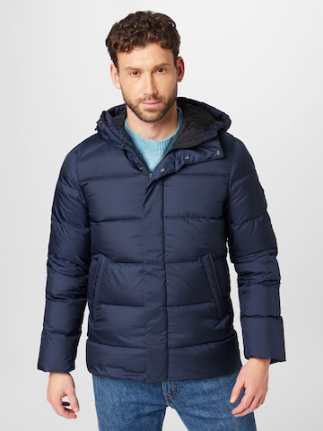 J.Lindeberg Winter Jacket 'Bane' in Blue: front