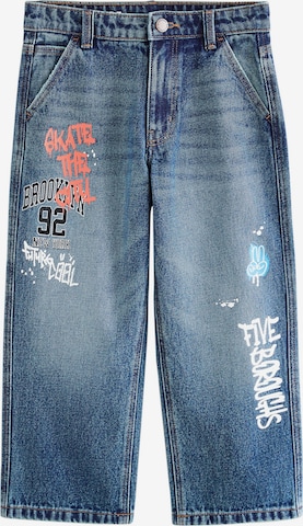 mėlyna Next Laisvas Džinsai: priekis