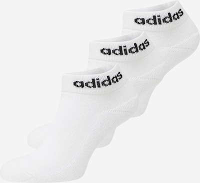 ADIDAS SPORTSWEAR Athletic Socks 'Linear  Cushioned ' in Black / White, Item view