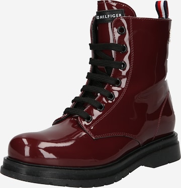 TOMMY HILFIGER Boots in Red: front
