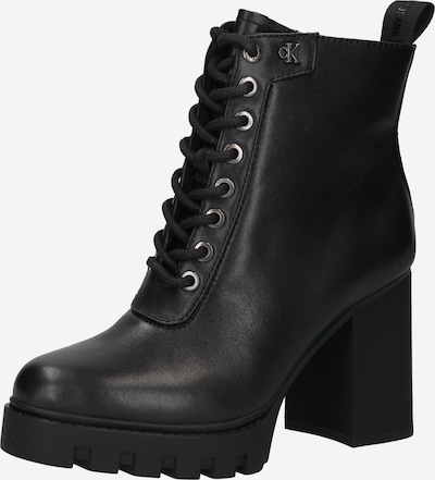 Calvin Klein Lace-Up Ankle Boots in Black, Item view