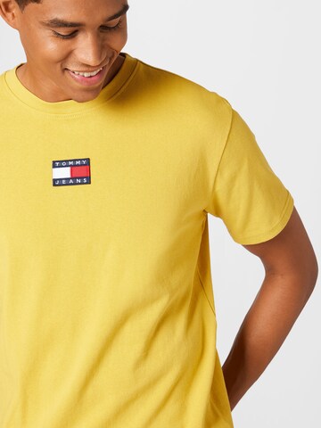 Tommy Jeans T-Shirt in Gelb