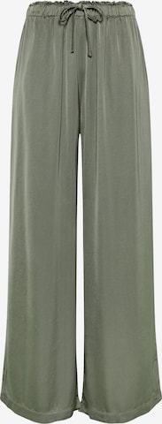 DEHA Trousers in Green: front