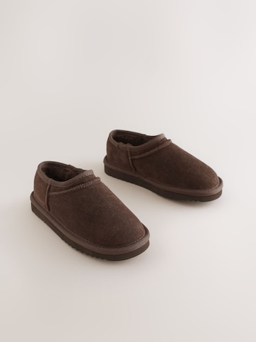 Next - Zapatillas de casa en marrón