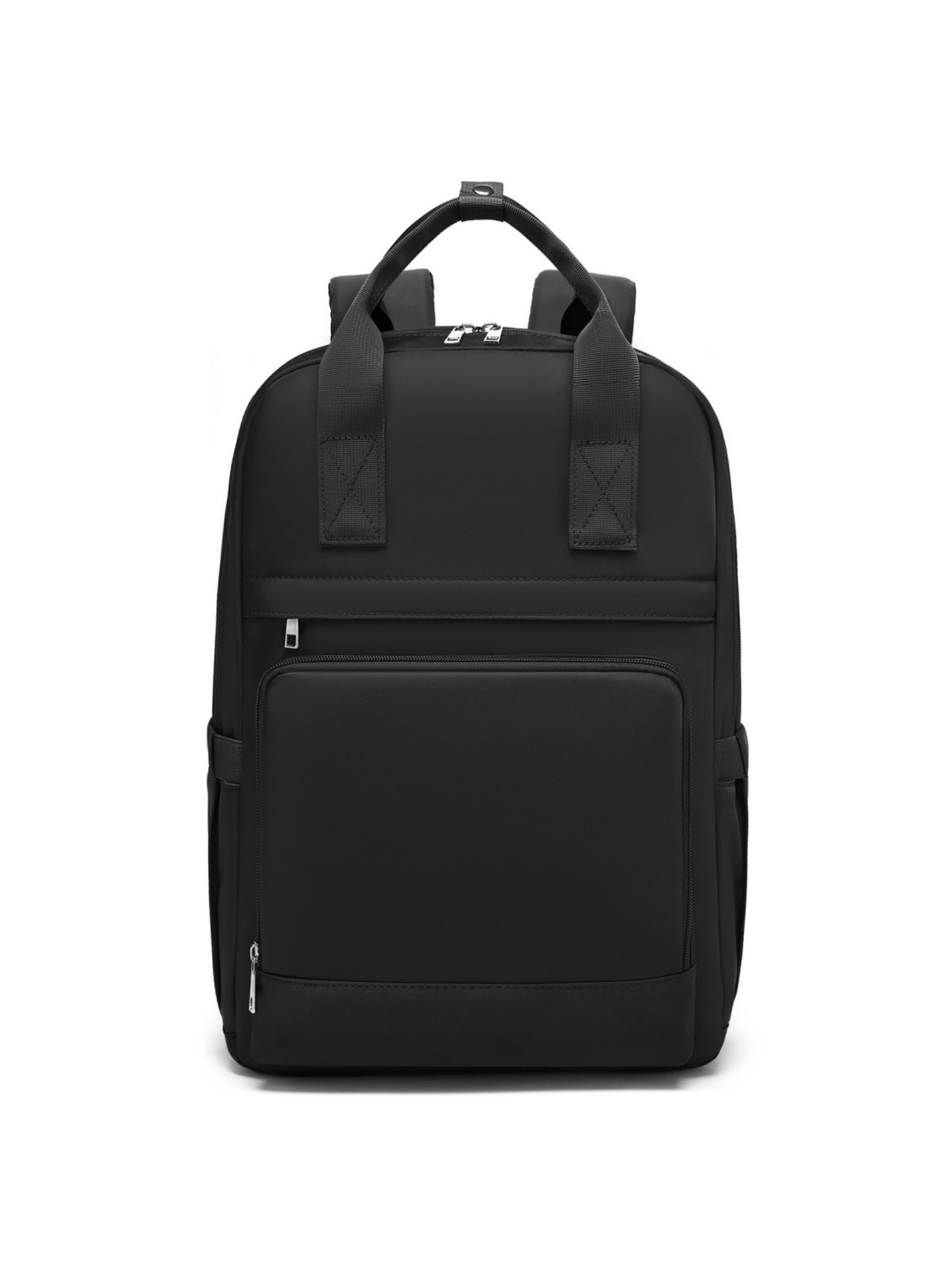Kono Backpack in Black: front