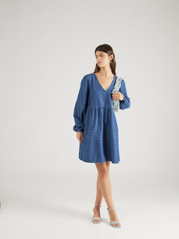 VILA Kleid 'ROWIE' in Blau