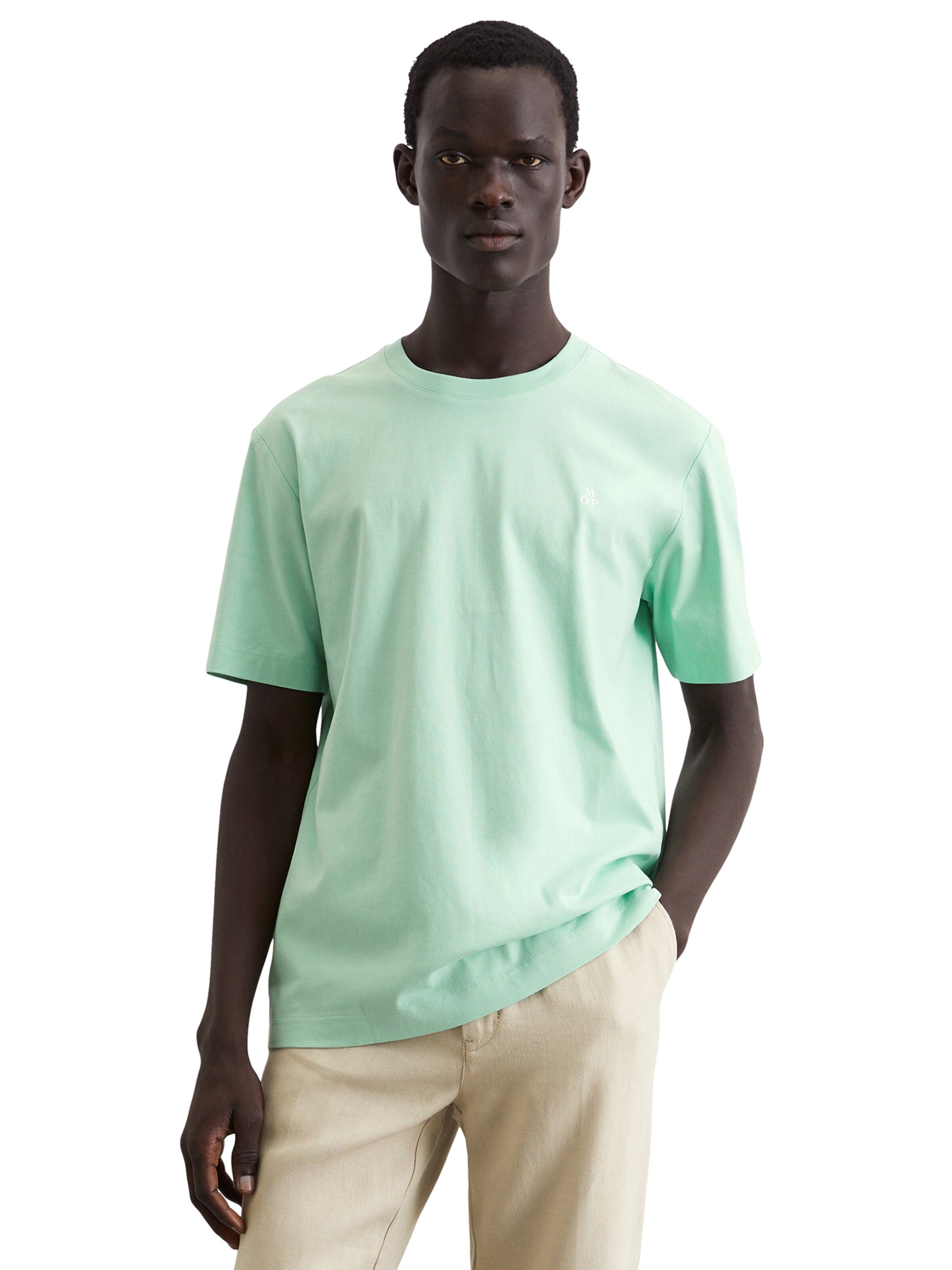 Marc O'Polo Koszulka w kolorze zielony: przód