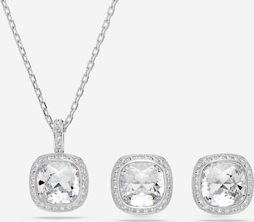 Swarovski Комплект украшений 'Una' в Серебристый: спереди