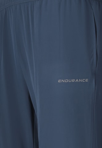 ENDURANCE Tapered Sportbroek 'Jeen' in Blauw