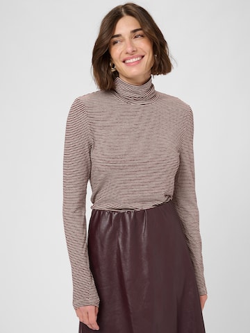 CULTURE - Camiseta 'CUalexandra' en beige: frente