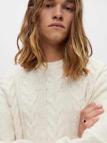 Pull&Bear Pullover in Beige