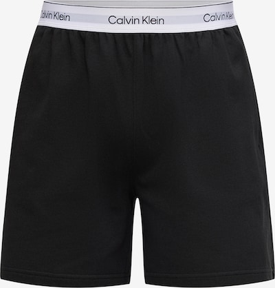 Pižaminės kelnės iš Calvin Klein Underwear, spalva – juoda / balta, Prekių apžvalga