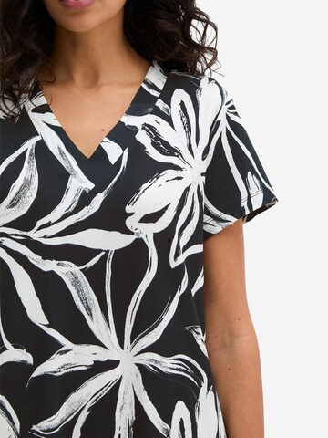 Marc O'Polo Nachthemd 'Mix N Match' in Zwart