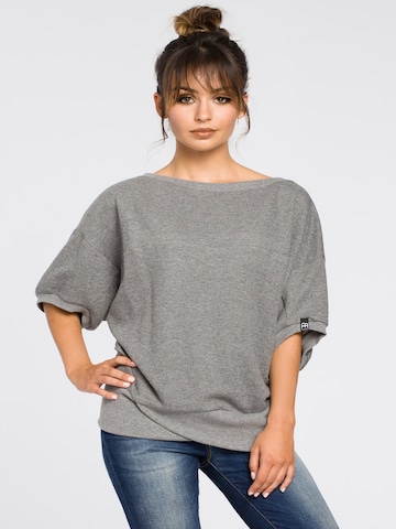 BeWear - Jersey en gris: frente