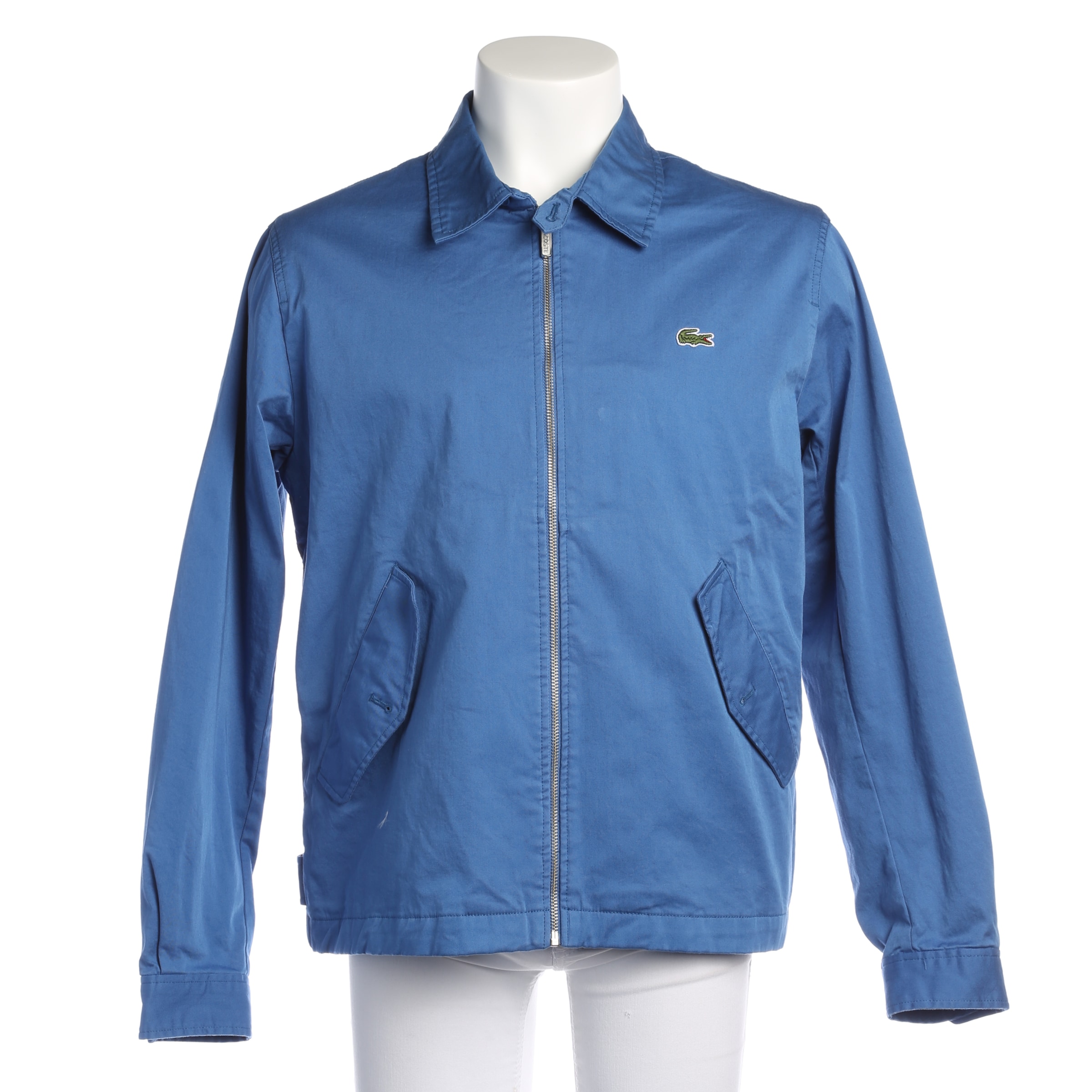 LACOSTE Jacket & Coat in M-L in Blue: front