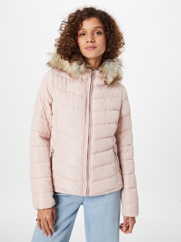 Veste d’hiver ONLY en rose : devant