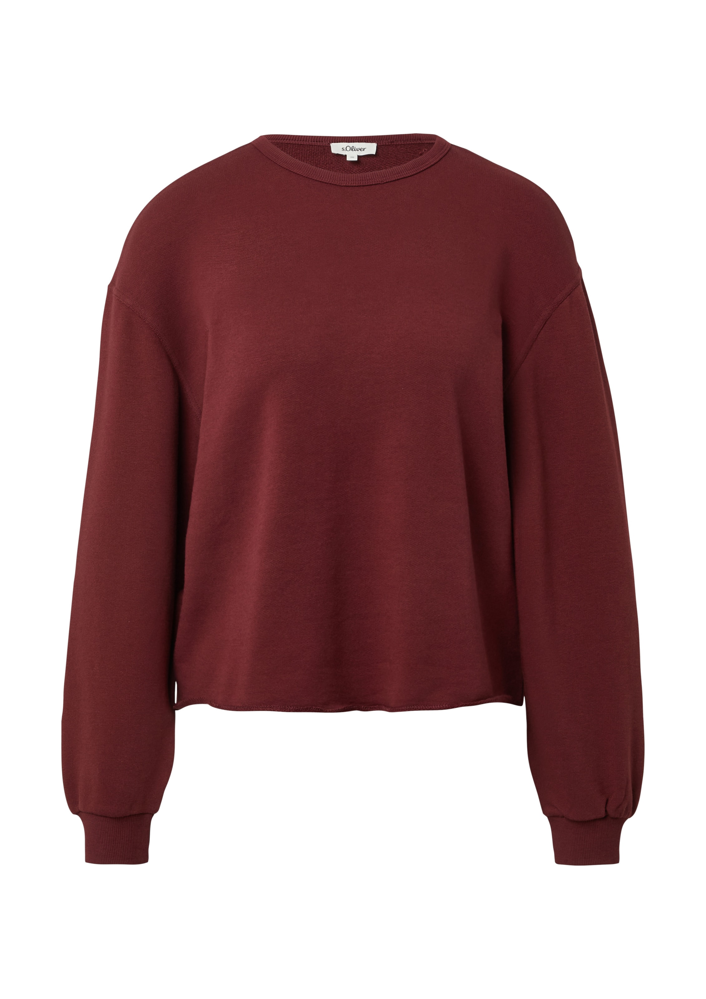 s.Oliver Sweatshirt in Rood: voorkant