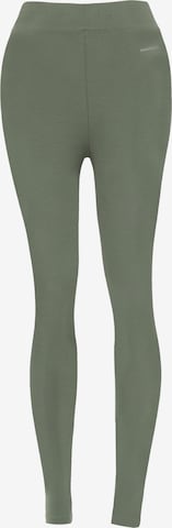 Organication Leggings in Grün: Vorderseite