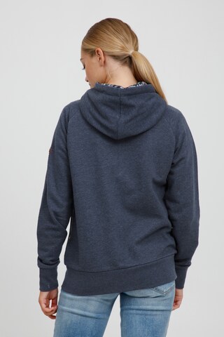 Oxmo Zip-Up Hoodie 'ULLA' in Blue