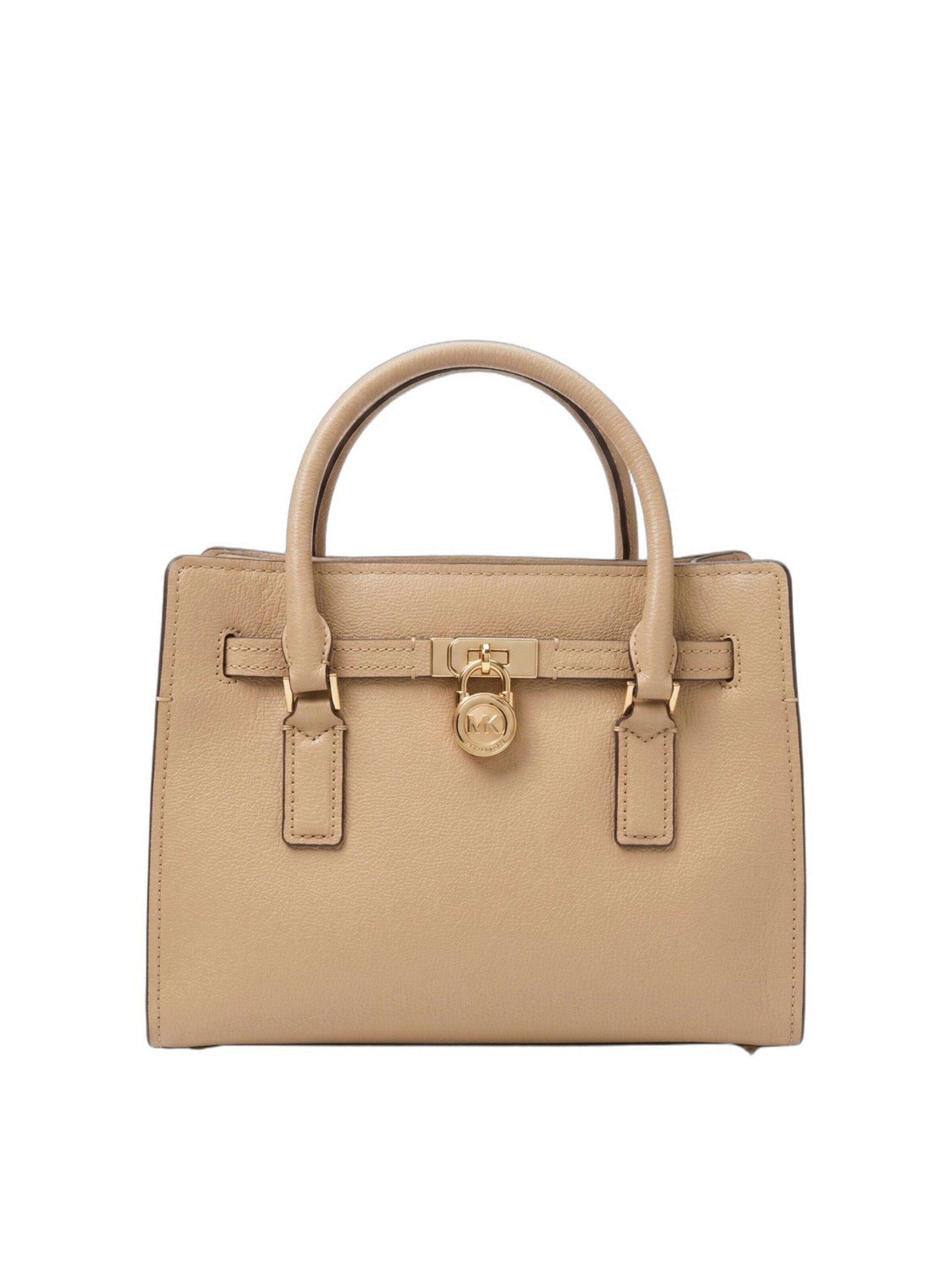 MICHAEL Michael Kors Handväska 'Michael Kors Sac à main Hamilton Cuir Khaki' i One Size i grön, Produktvy