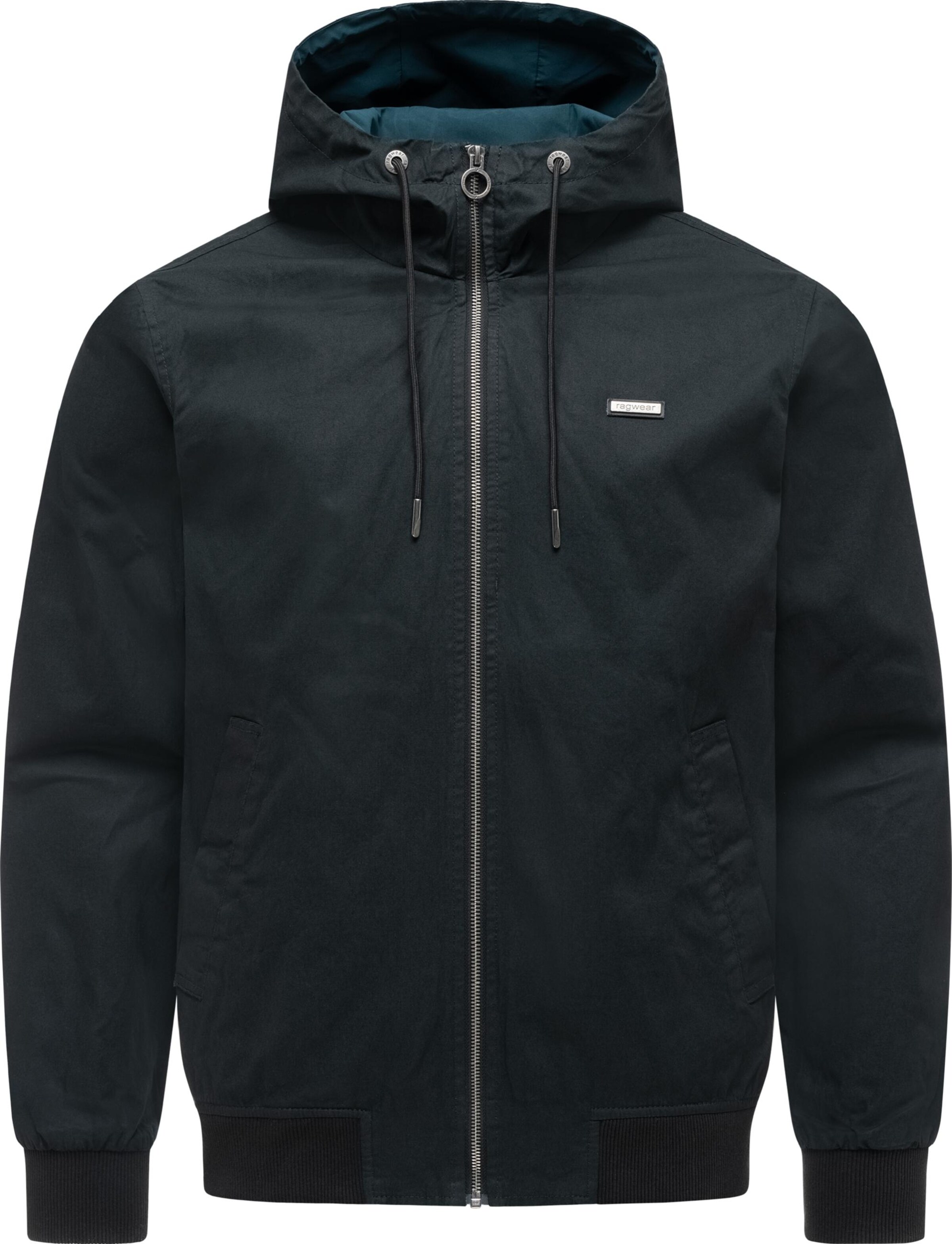 Ragwear Tussenjas 'Stewie Vintage' in Zwart: voorkant