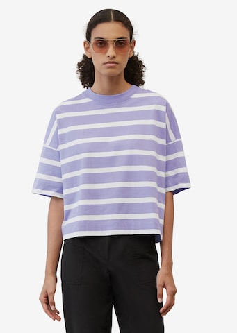 T-shirt Marc O'Polo DENIM en violet : devant
