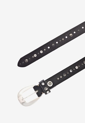 b.belt Handmade in Germany Riem 'Rym' in Zwart