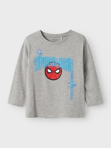 NAME IT Shirt 'NKNSpider-Man' in Grey