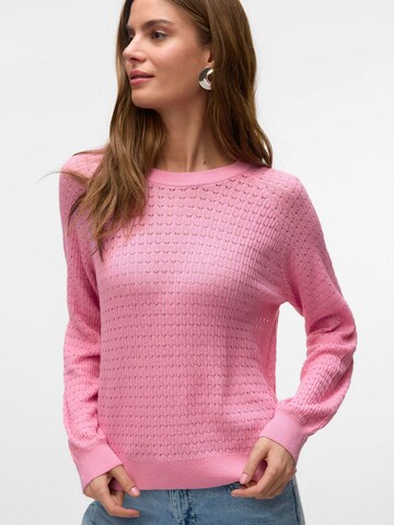 VERO MODA Trui 'VMNew Lexsun' in Roze