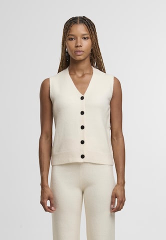 Urban Classics Strickweste in Beige: Vorderseite