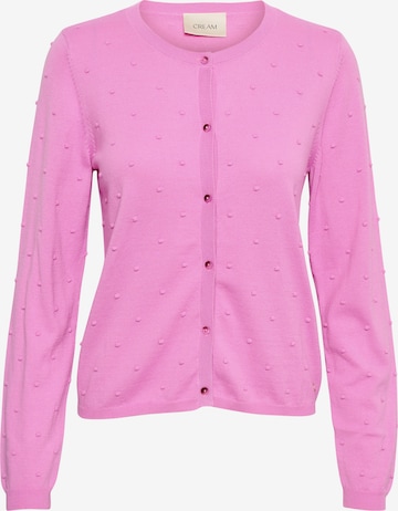 Cardigan 'Hanne' Cream en rose : devant