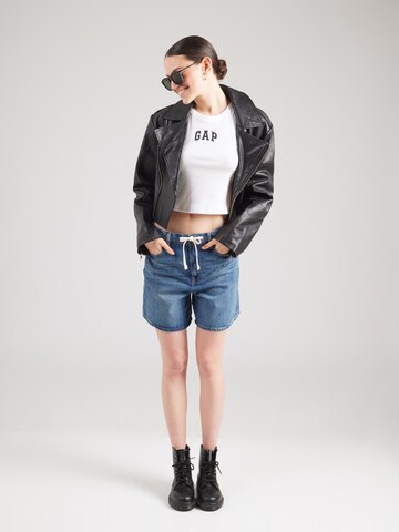 GAP Wide leg Jeans in Blauw