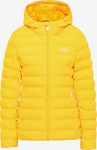 ICEBOUND - Chaqueta funcional en amarillo: frente