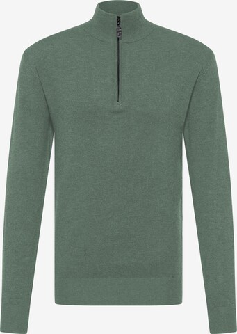 DreiMaster Klassik Pullover in Grün: predná strana